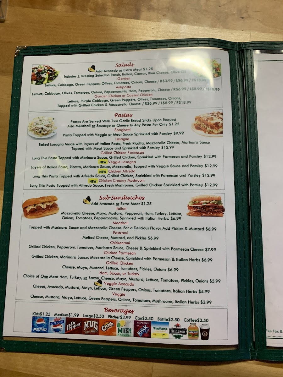399 Pizza Co. Menu - Image 3